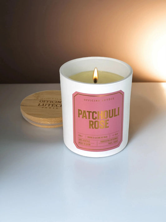 Duftkerze PATCHOULI ROSE